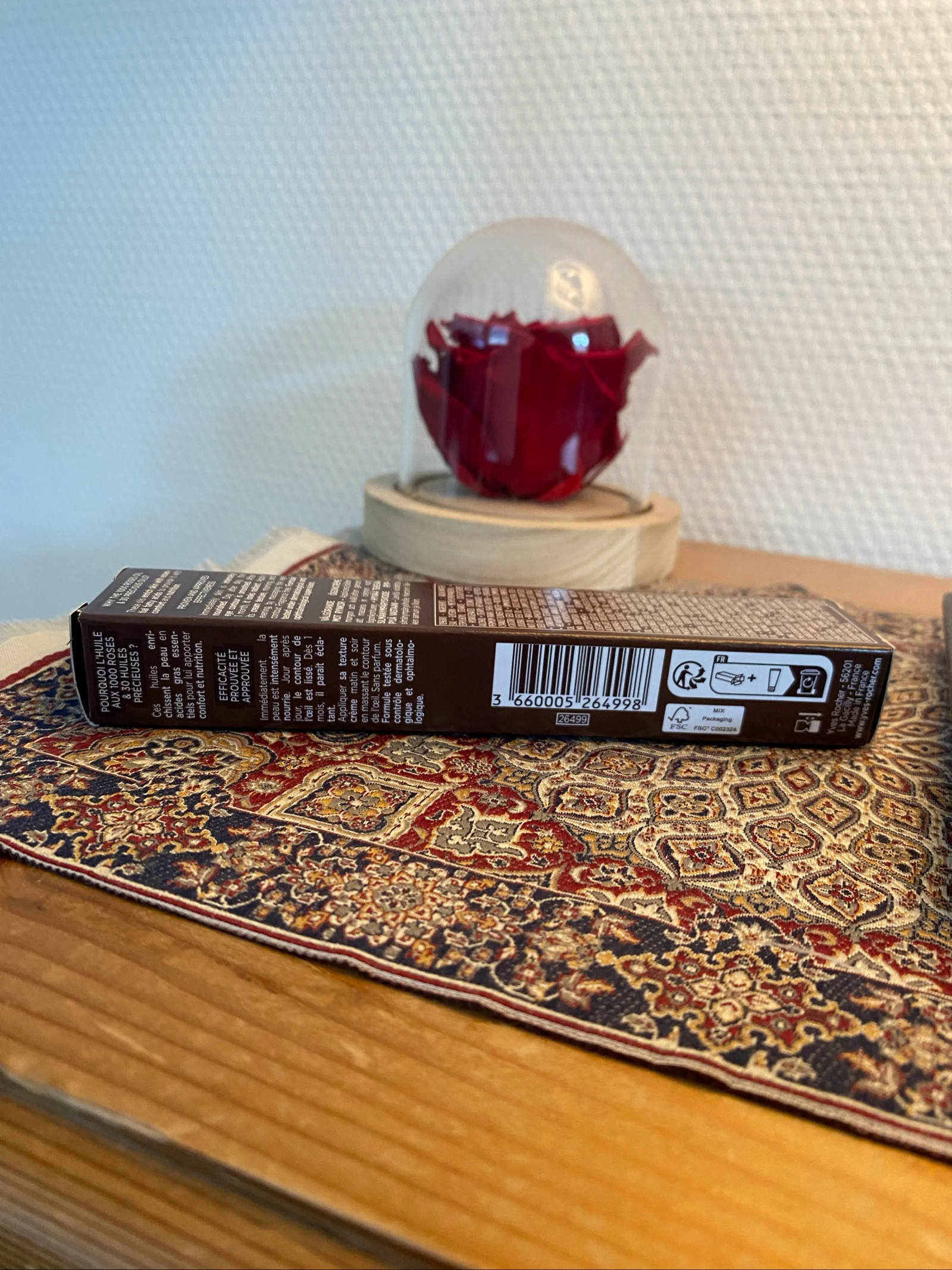 Yves rocher rijke antirimpel oogcrème – photo 2